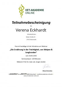 Ernährung Welpen und Junghunde